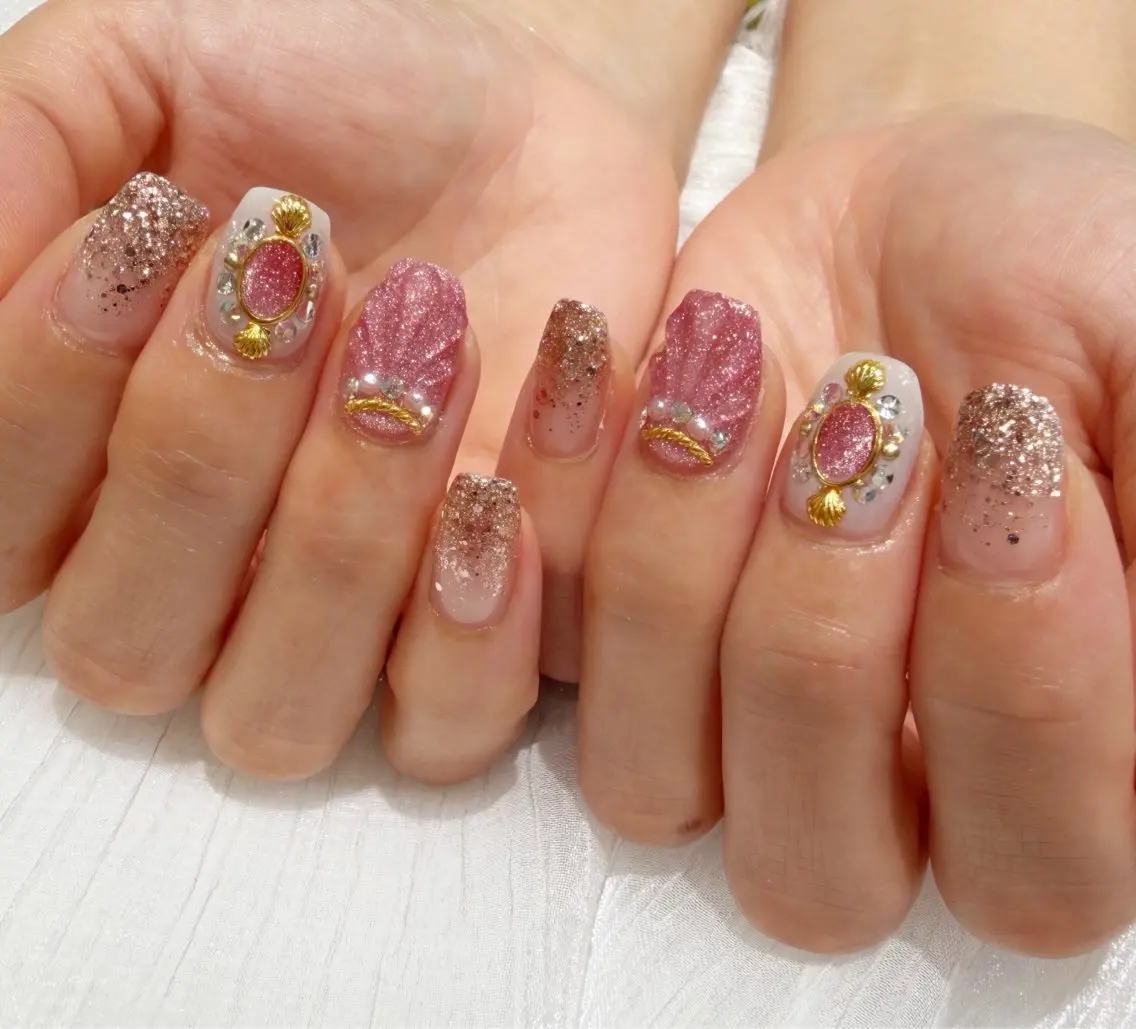 ネイル 夏ネイル ネイルサロン nail_upのネイルデザイン