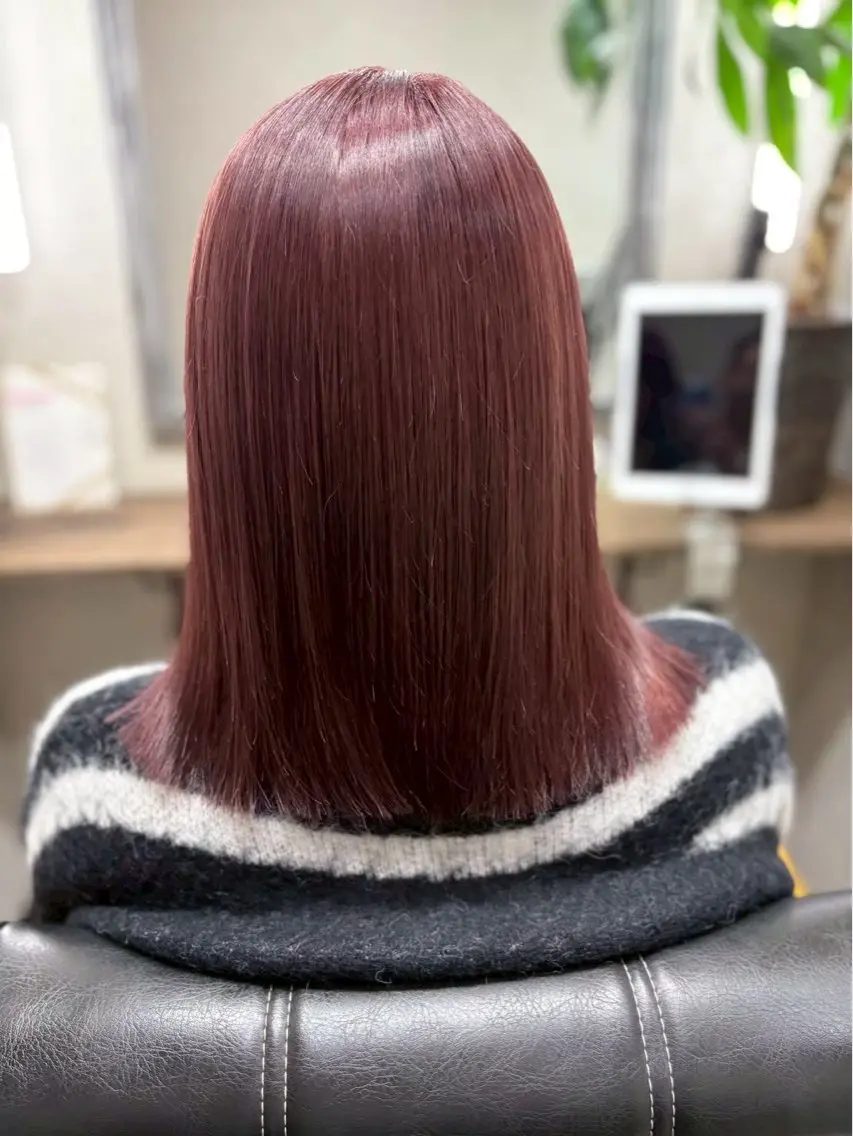 ミディアム ヘアカラー トリートメント 白鳥 正孝のヘアスタイル