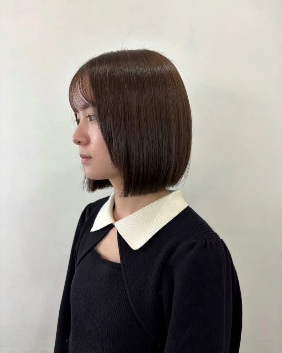 ショート 栗崎 菜弥のヘアスタイル