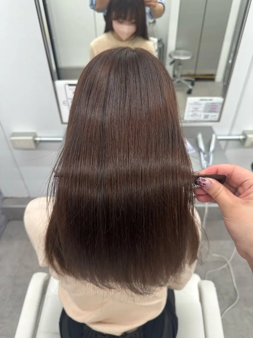 ロング カラー ブラウンカラー ダークブラウン 🌟モデル募集 /さら🩷のヘアスタイル