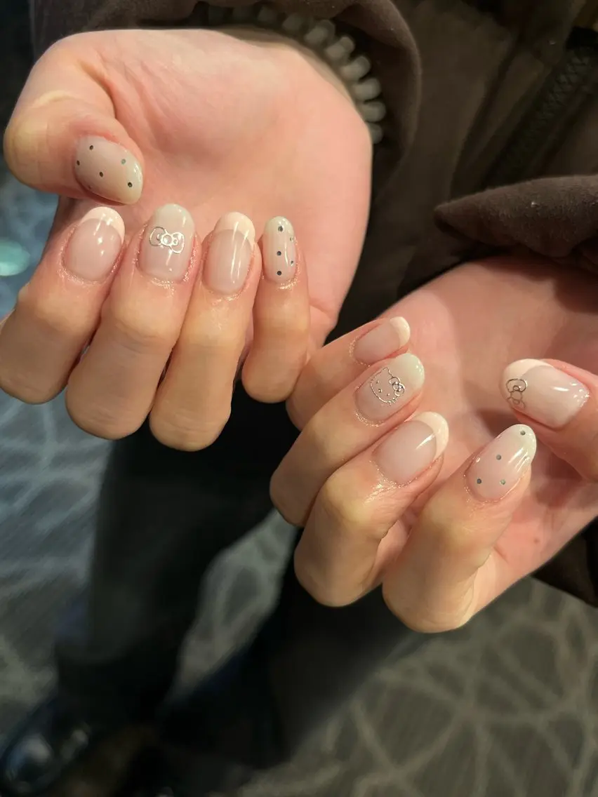 ロング ハンドネイル Nobody_ Mikieのネイルデザイン