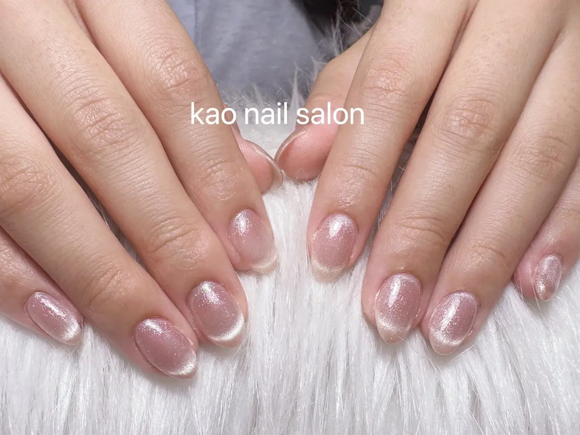 ネイル ハンドネイル kao nail マグネット/長さだしのネイルデザイン