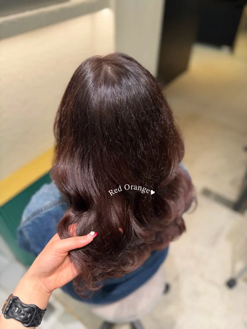 セミロング カット ヘアカラー トリートメント 🤍たむら みなみ 銀座🤍のヘアスタイル