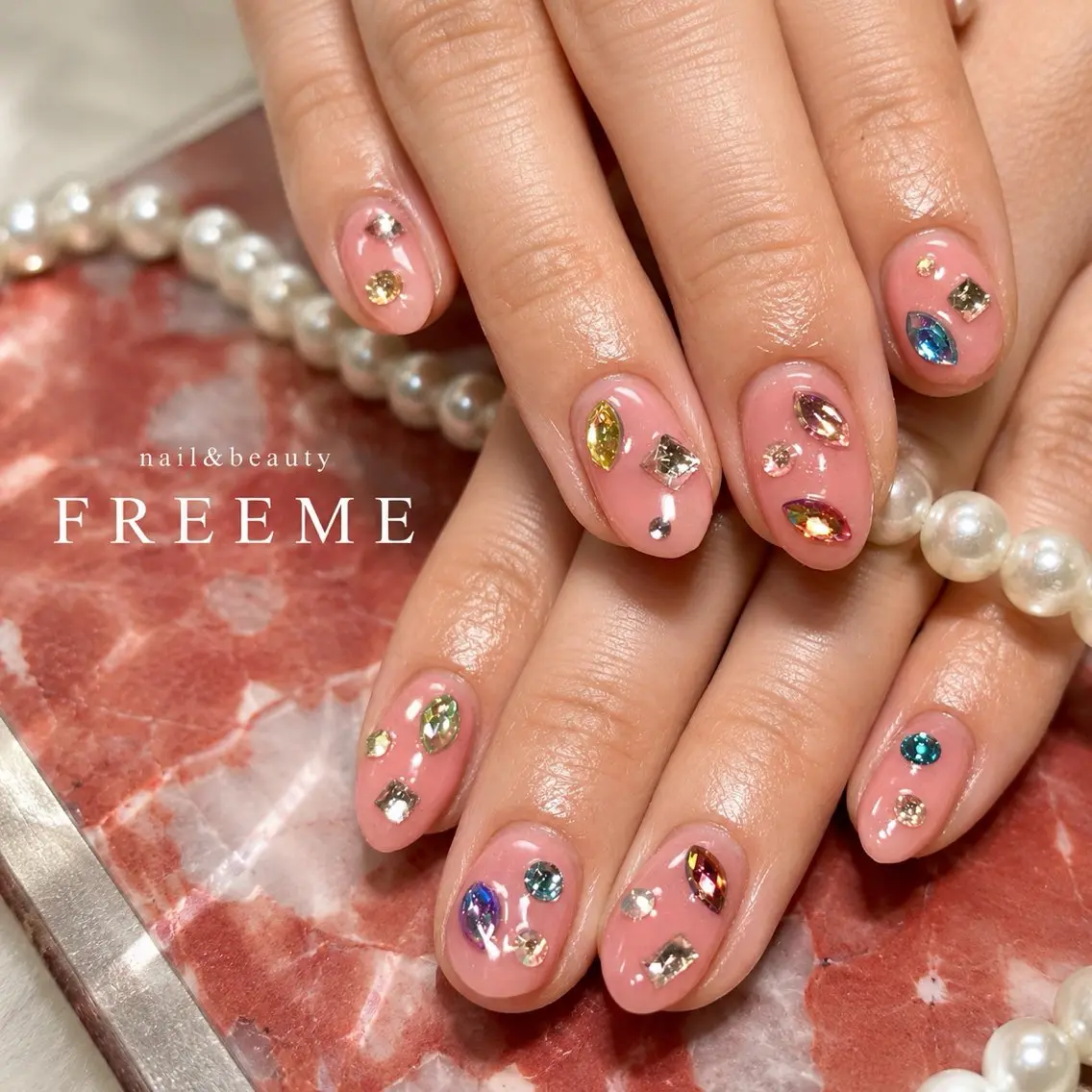 ネイル ハンドネイル 🌿FREEME 🗽アビ🌿のネイルデザイン