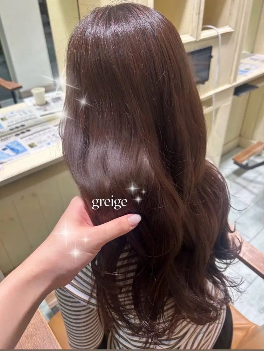 ロング カラー ❤︎高崎/カラーリ スト/近藤莉々香❤︎のヘアスタイル