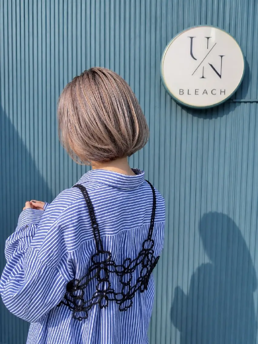 ミディアム ヘアカラー ヘッドスパ 髪質改善＆白髪ぼかし カラー♡店長みやけ♡のヘアスタイル