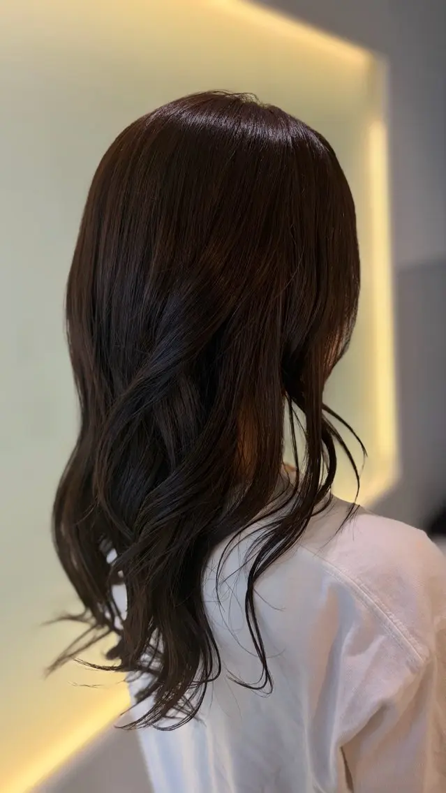 セミロング ヘアカラー HINA🌟/ボブ /透明感カラー🫧のヘアスタイル