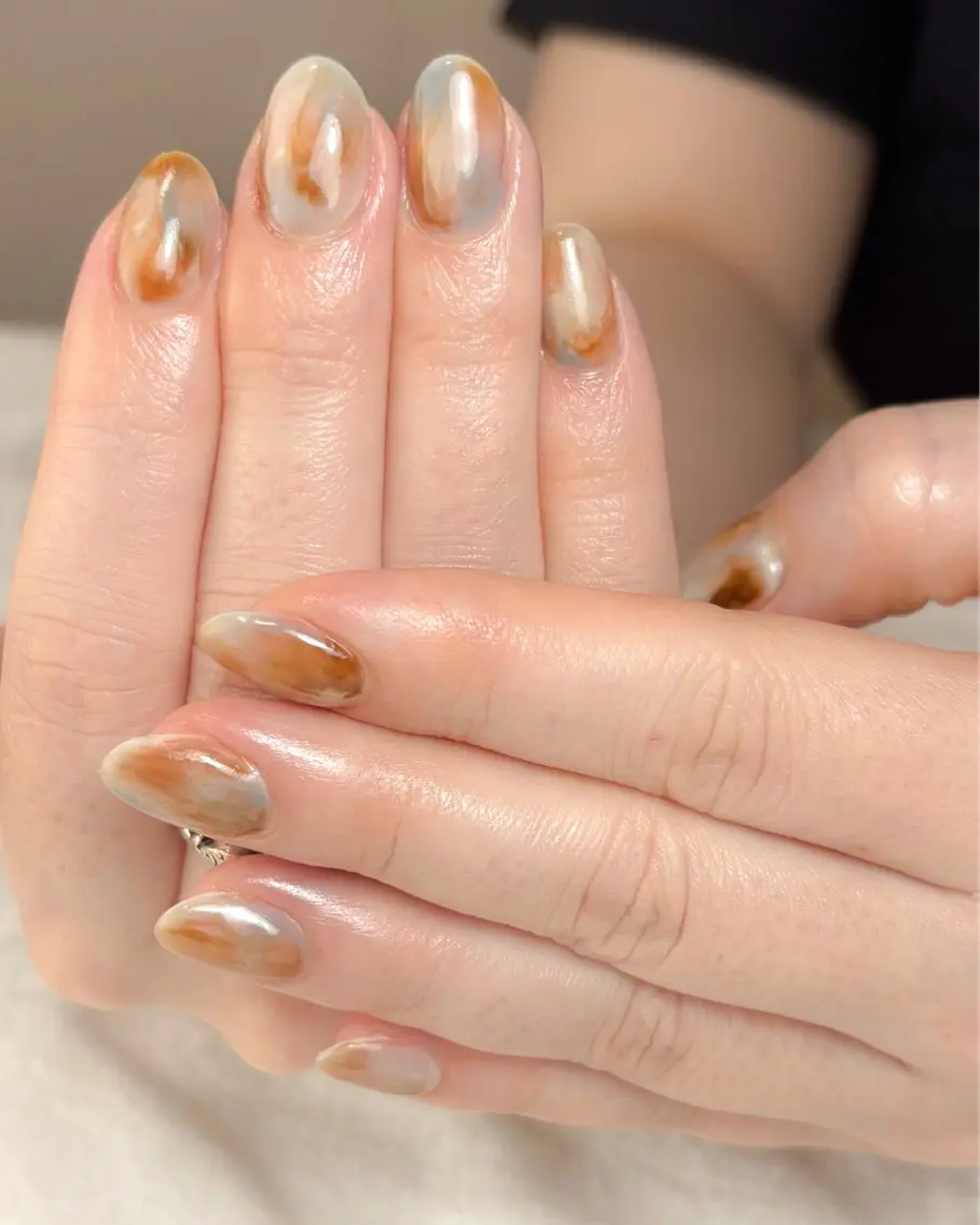 ネイル ハンドネイル Luce nail 🫧なるみのネイルデザイン
