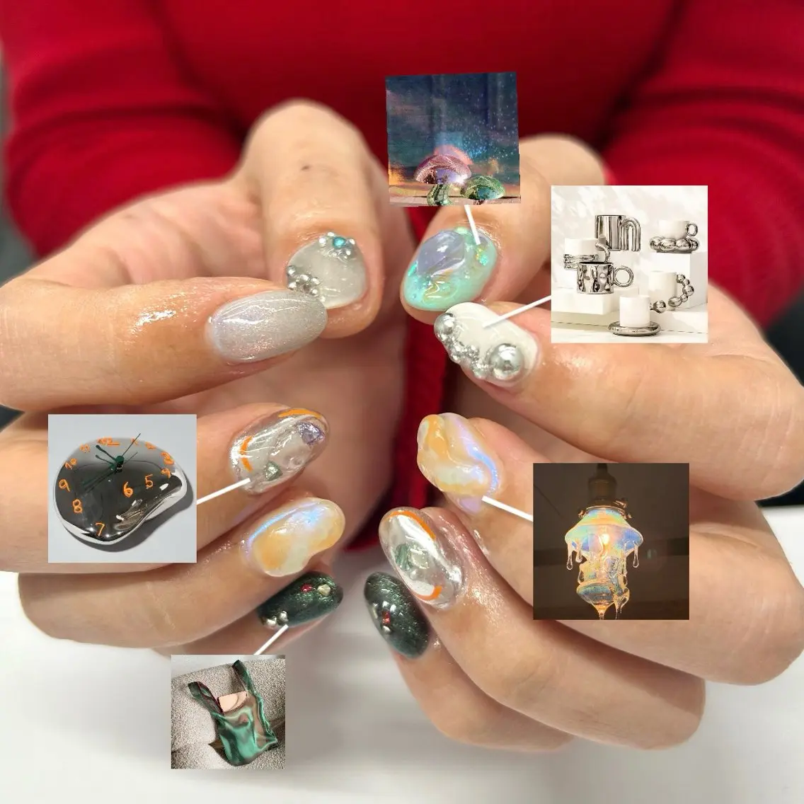ネイル ハンドネイル one nail 【推し/概念ネイル】のネイルデザイン