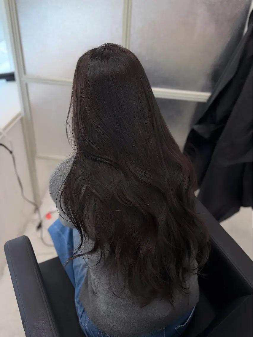 ロング カラー ヘアカラー yu rinaのヘアスタイル
