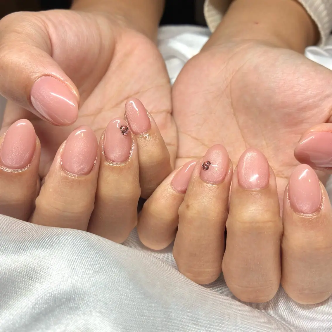 ネイル ジェルネイル マグネットネイル ハンドネイル Nail ヌシん家 AKANEのネイルデザイン