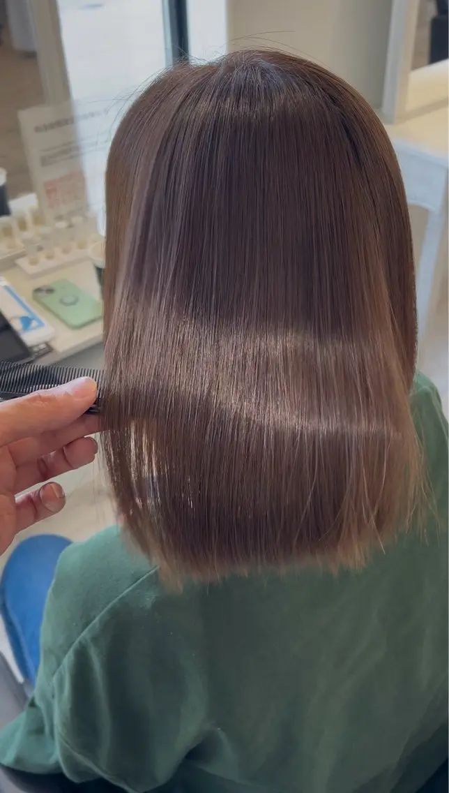 ミディアム カット LinoHAIR ogumaのヘアスタイル