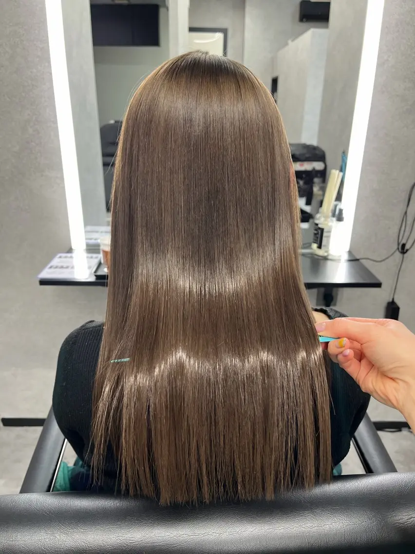 ロング 髪質改善南船場店 藍のヘアスタイル