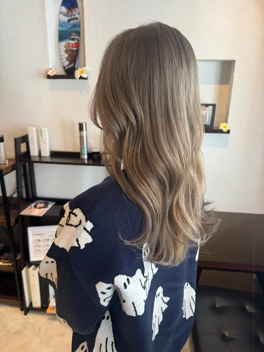 ロング カラー 坂井田 浩樹のヘアスタイル