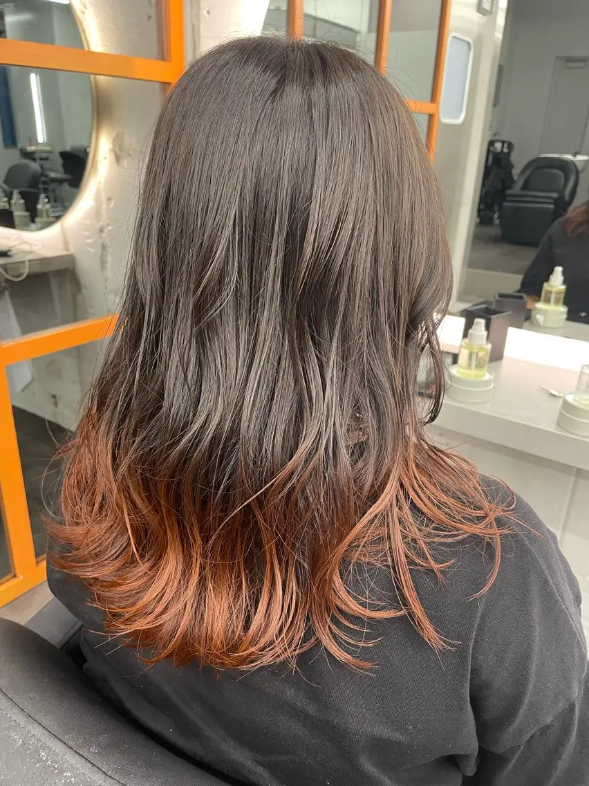 ロング カラー カット ヘアカラー いとう このみのヘアスタイル