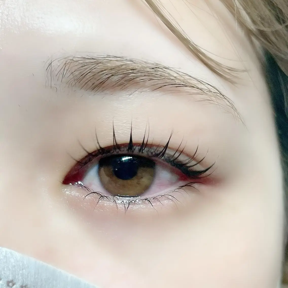マツエク・マツパ NOA名駅束感まつげ ×眉毛SENA🎀のマツエク・マツパデザイン