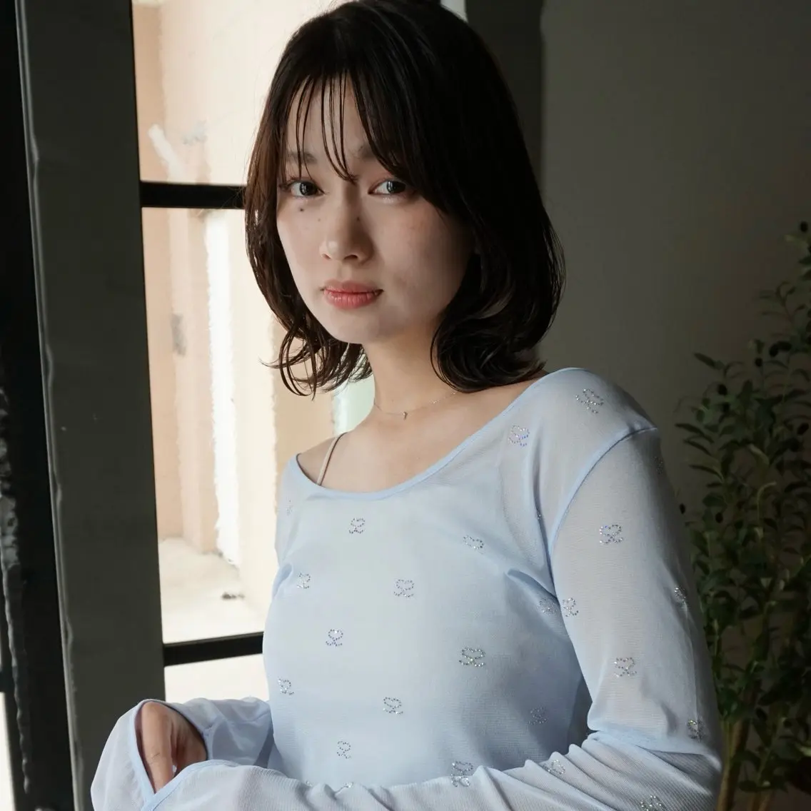 ミディアム カット ヘアカラー 【天満1艶髪】潤艶/ 髪質改善🌹釣本竜哉のヘアスタイル
