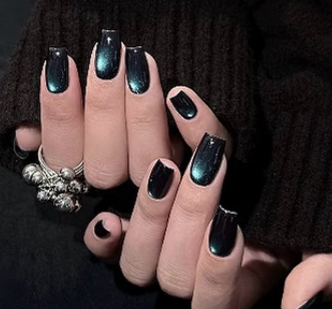 ネイル ハンドネイル H3 Nail Tsuki🦋💙のネイルデザイン