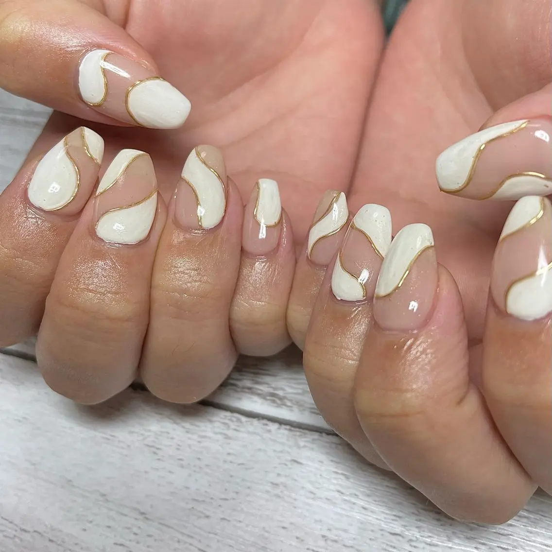 ネイル 持ち込み ハンドネイル Nailsalon BLOOM🌷 山崎のネイルデザイン