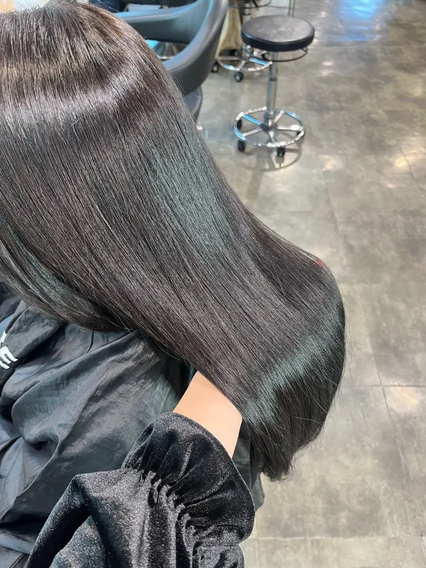 ロング カラー ヘアアレンジ 🥣大人っぽ韓国 スタイル🥣アヤノのヘアスタイル