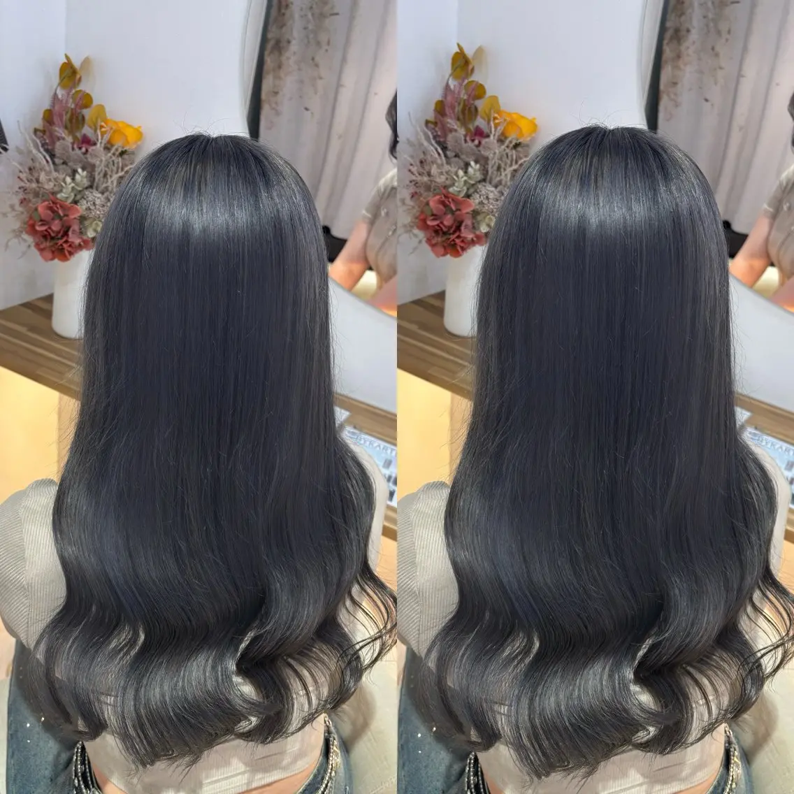ロング ヘアカラー トリートメント 上尾韓国レイヤー/ 艶カラー/しの🫧のヘアスタイル