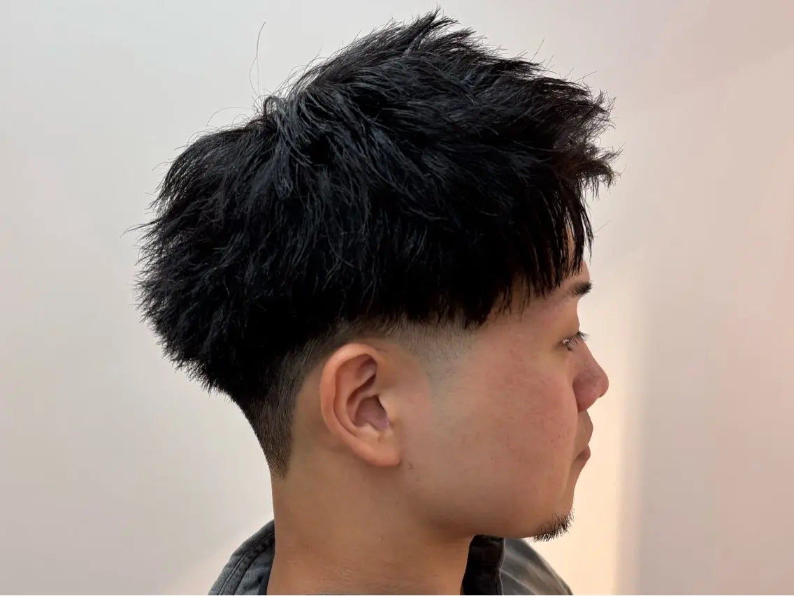 ショート メンズ フェードカット 🔥フェードカット/ パーマ特化🔥/森のヘアスタイル