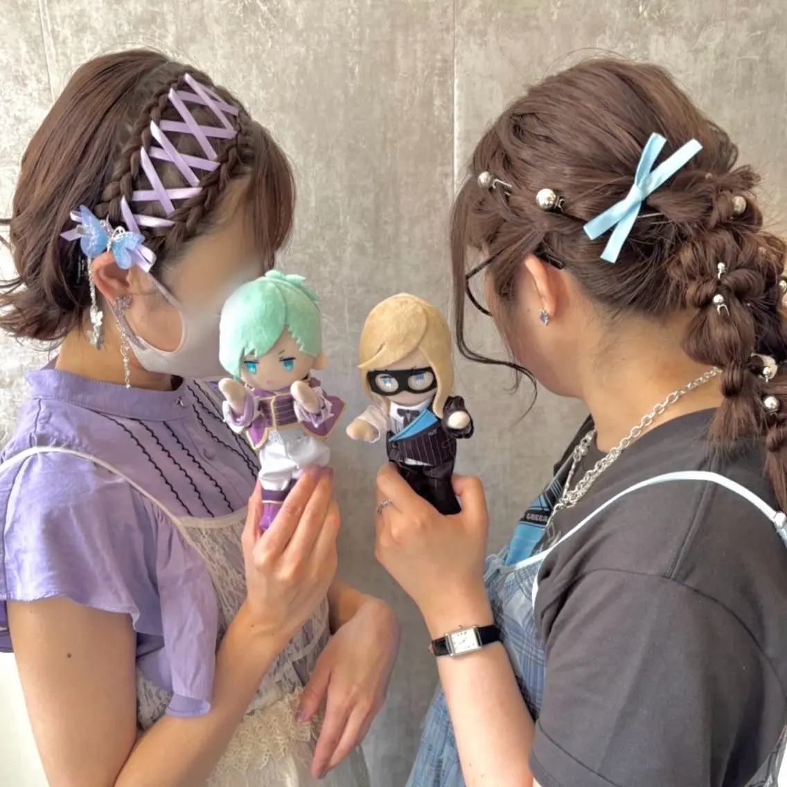ヘアアレンジ ヘアセット ヘアメ🎀ハイトーン 🩵エクステ🪄しほのヘアスタイル