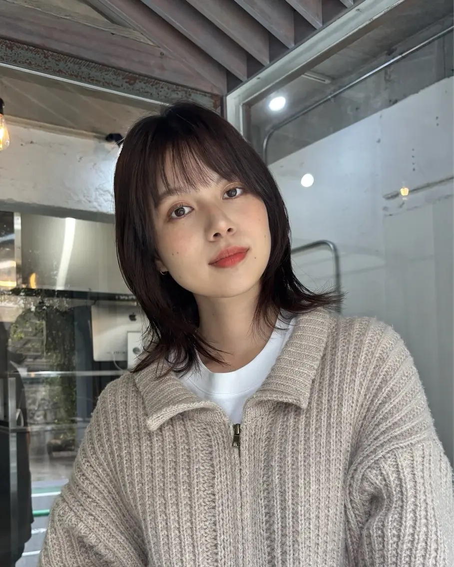 ミディアム カット kaze代官山 🪽kanameのヘアスタイル