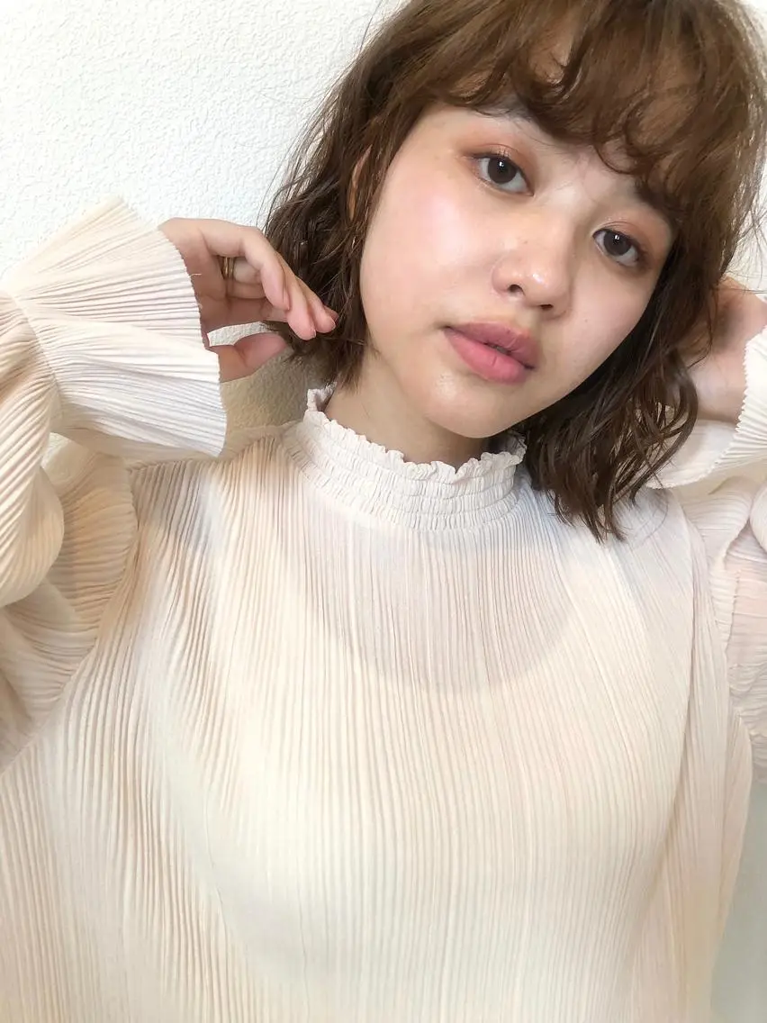 💛似合わせカット+ダメージレスパーマ+内部補修トリートメント💛の写真