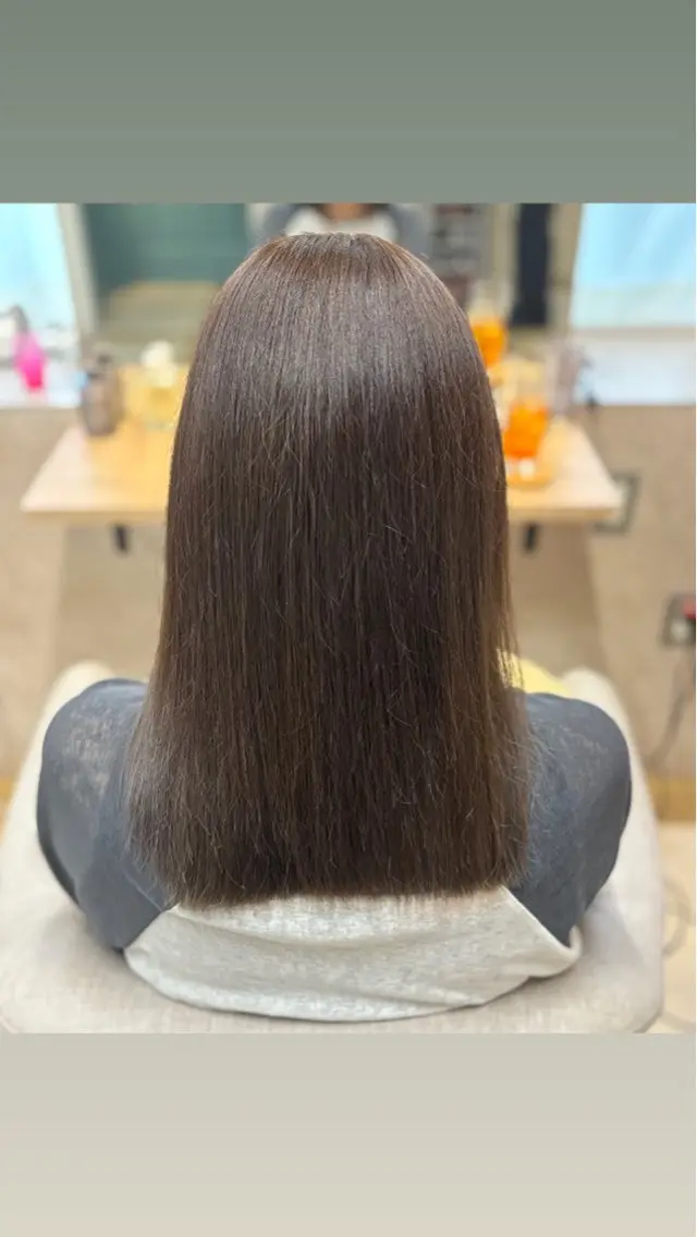 カラー ベージュカラー オリーブベージュ MaryHarris 西区姪浜/Mihoのヘアスタイル
