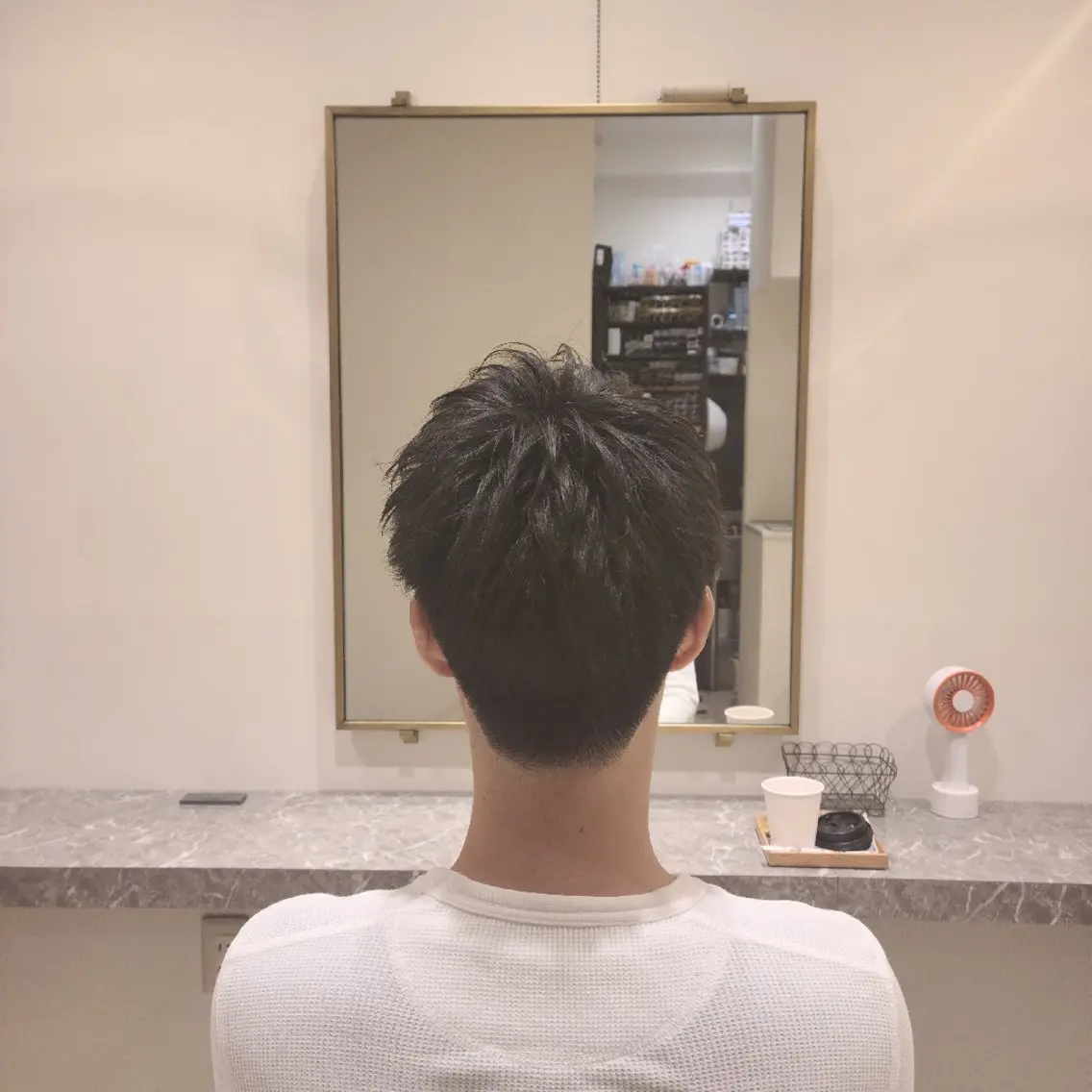 ショート カット トリートメント 中井 啓悟のヘアスタイル