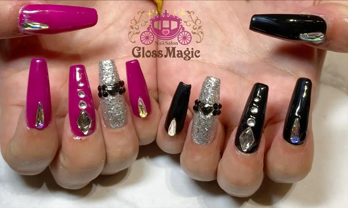 ネイル ロングネイル ハンドネイル YUN 💅のネイルデザイン