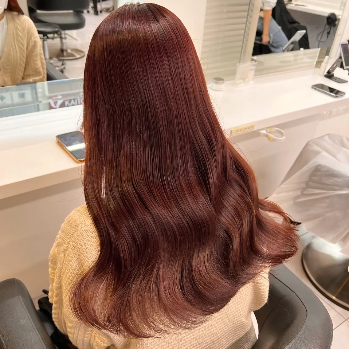 ロング カラー 💖札幌カラー 指名No.1💖玲奈のヘアスタイル