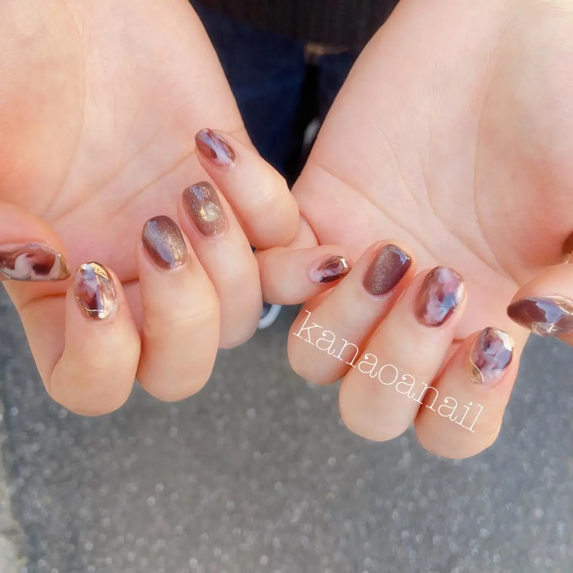 ネイル 地爪育成💅 kanaoanailのネイルデザイン