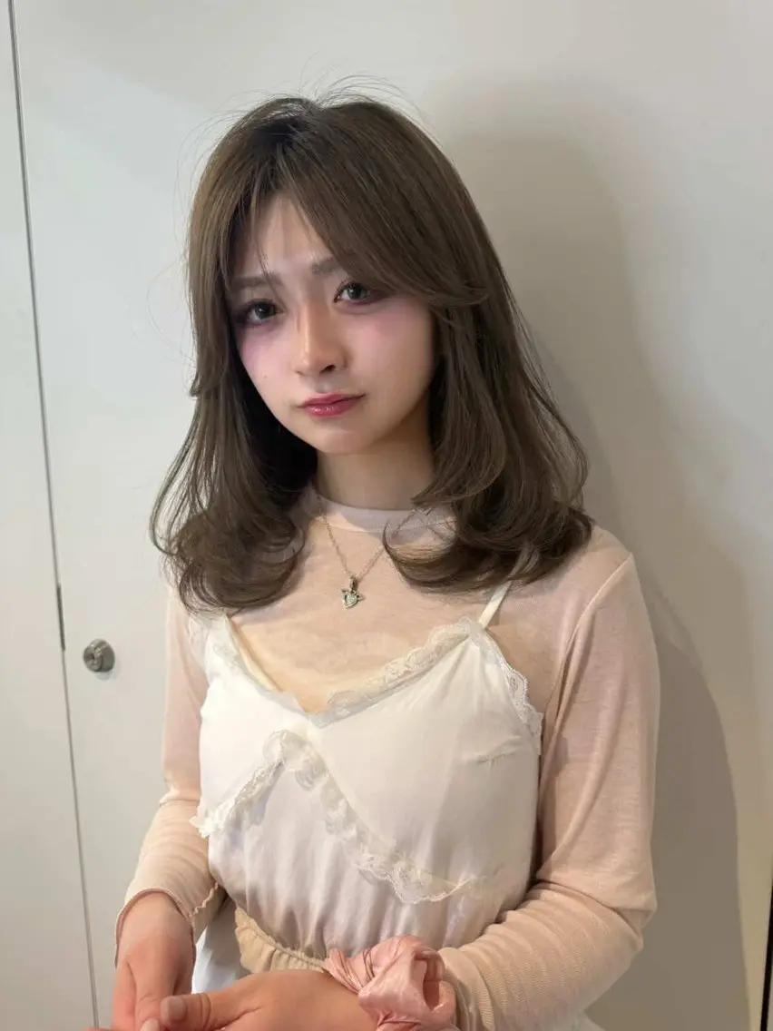 ヘアアレンジ ヘアカラー ヘアセット 玉川 莉瑚のヘアスタイル
