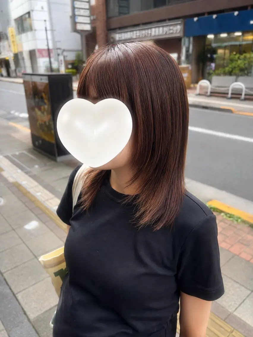 ミディアム あいな✮*ショ ート/レイヤーカットのヘアスタイル