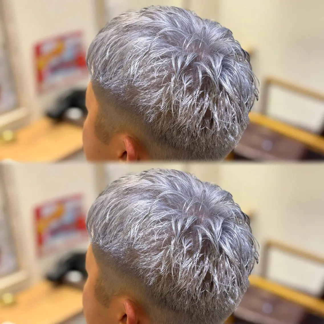 メンズ ヘアカラー ヘッドスパ 水野 杏香のヘアスタイル