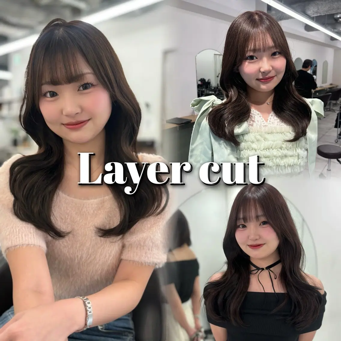 ロング カット ヘアカラー トリートメント ヘッドスパ ヘアセット 透明感カラー /レイヤー /まなかのヘアスタイル