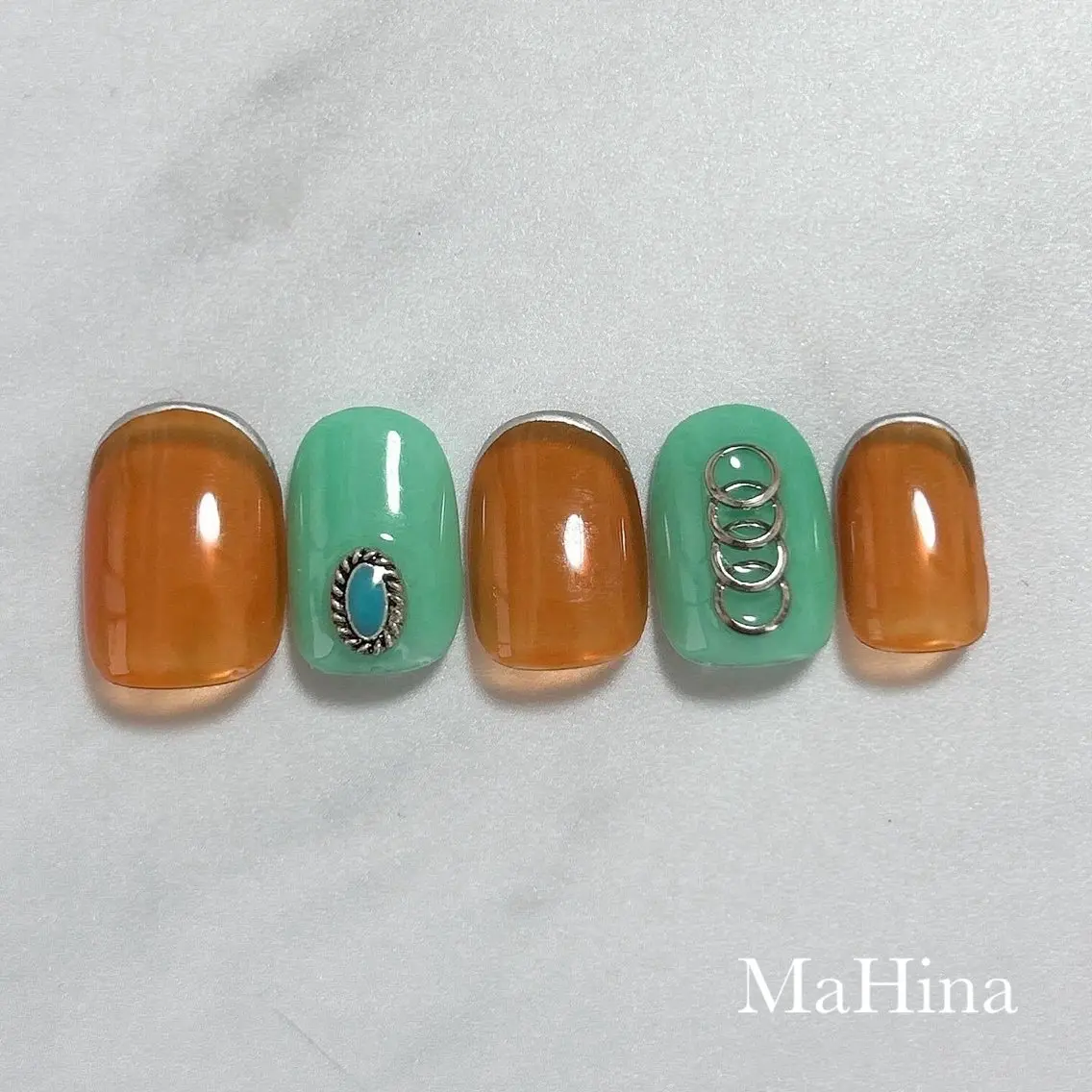 ネイル ハンドネイル Le Vernis MaHina・まひなのネイルデザイン