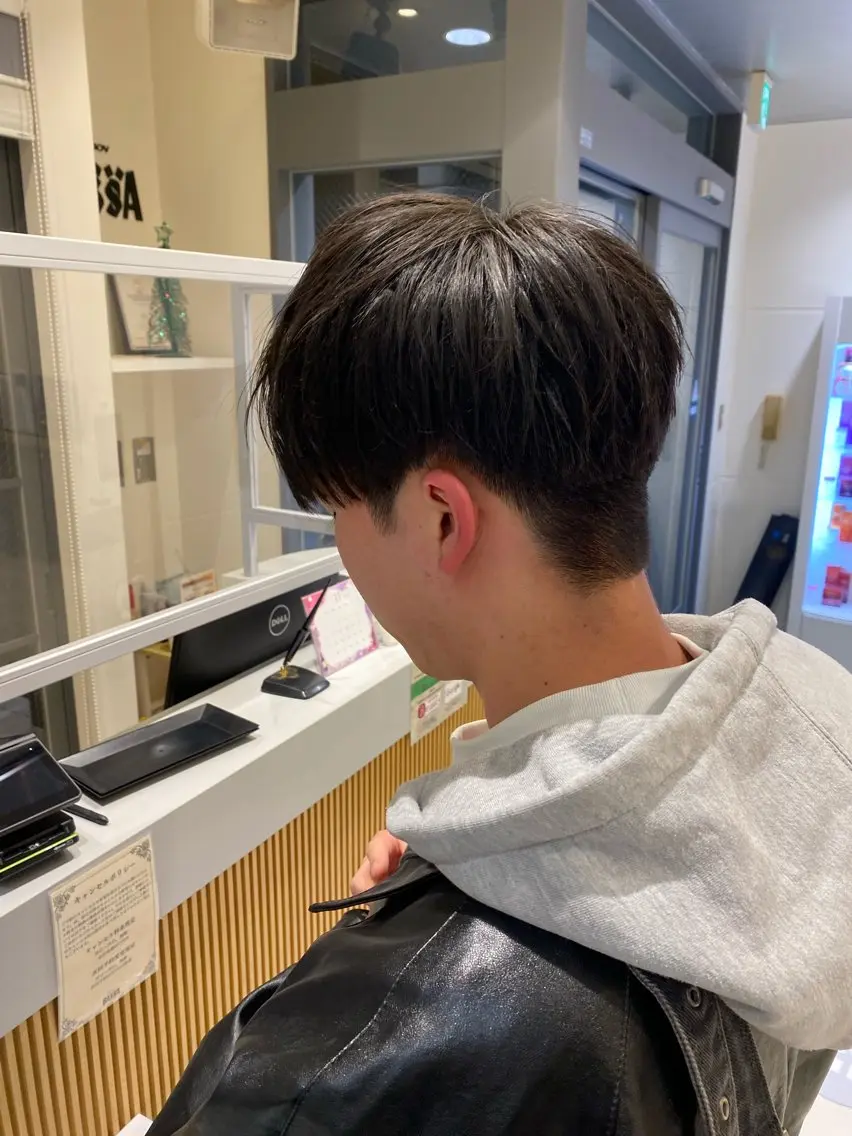 メンズ マッシュ 刈り上げ メンズ/レイヤー Marin💟のヘアスタイル