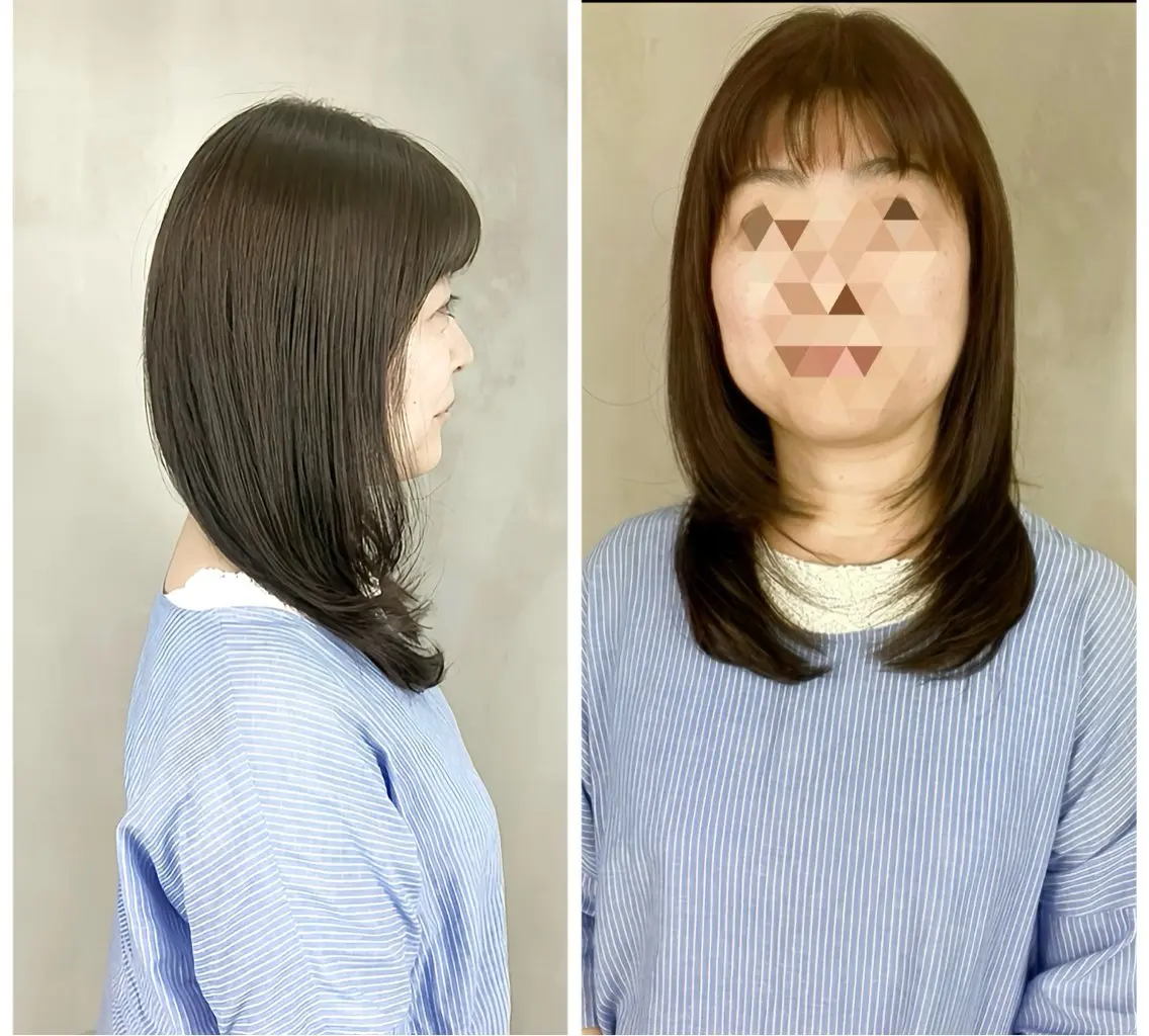 ロング ウルフ・ハイレイヤー 🌟ナカノ・ユウヤのヘアスタイル