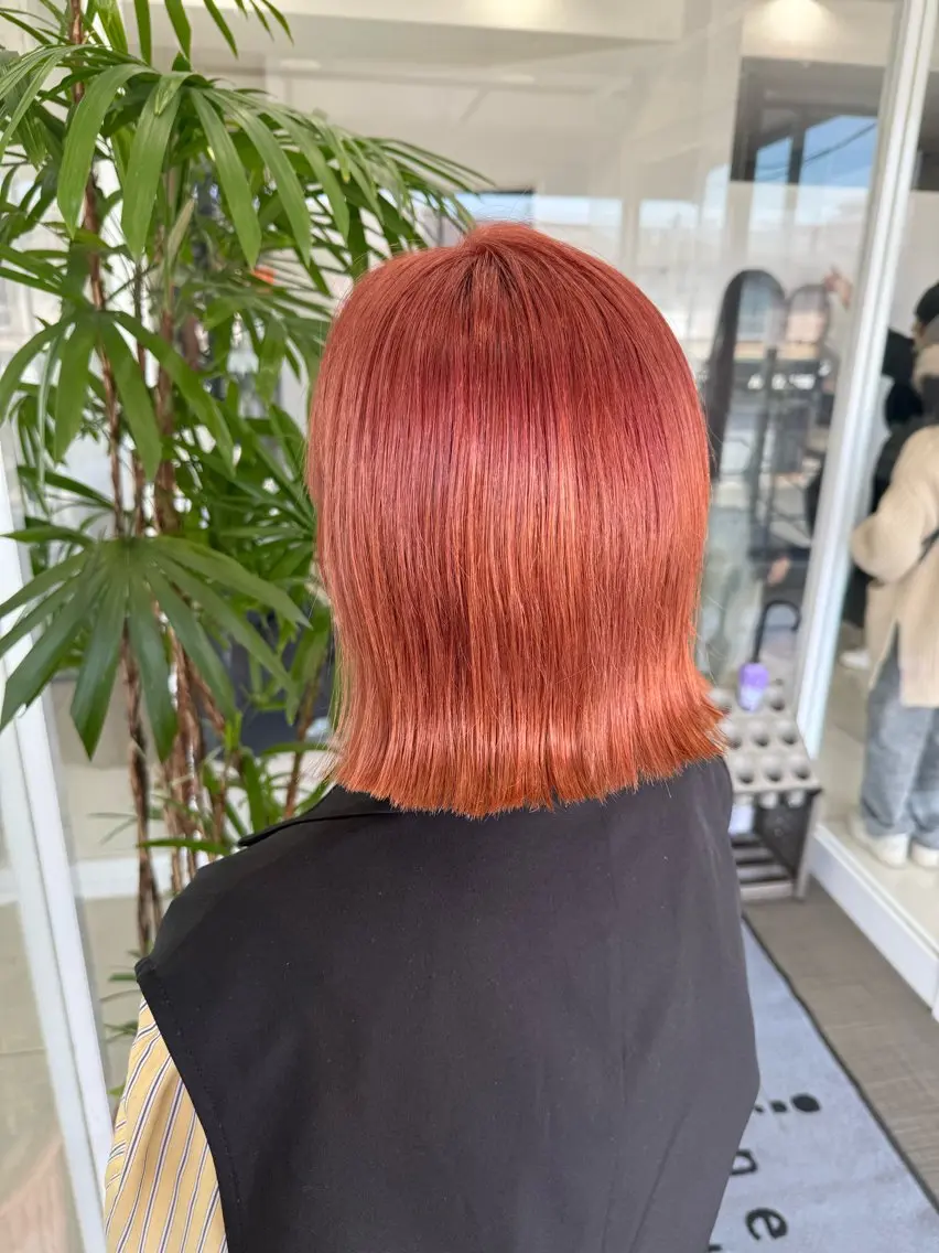 ミディアム カラー 甲斐 千尋のヘアスタイル