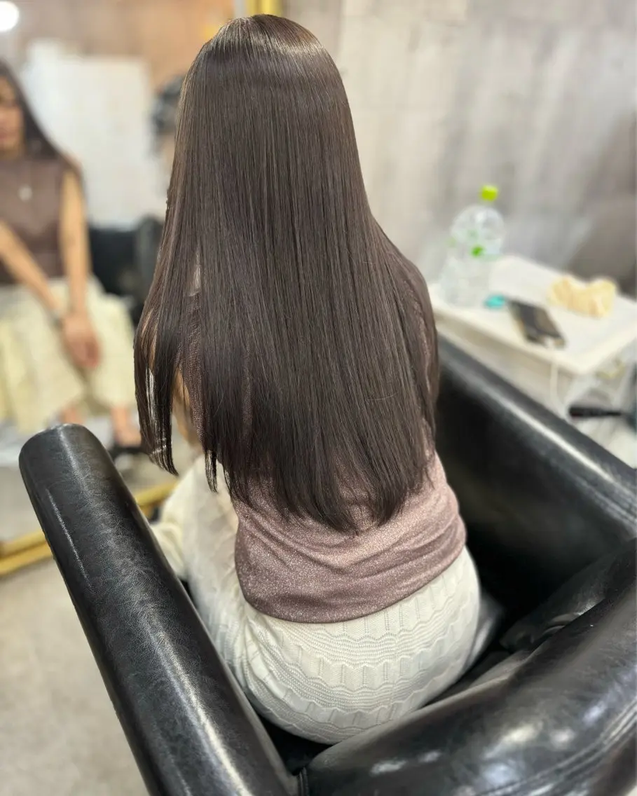 【さらさら艶髪】縮毛矯正+カット✨の写真