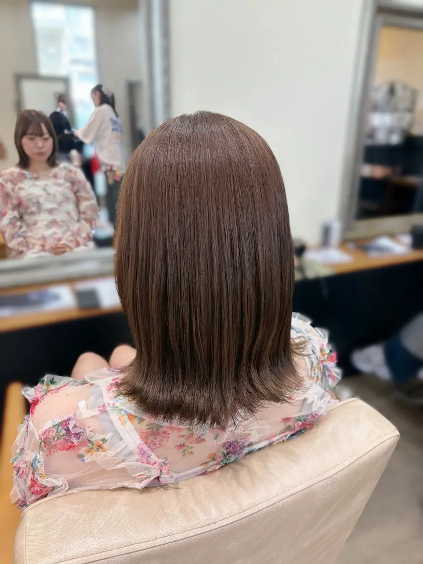 ミディアム ヘアカラー トリートメント みゆ/ カラーリスト🎀のヘアスタイル