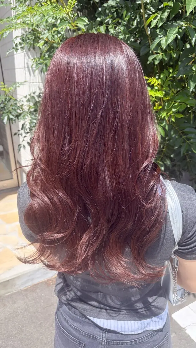 ロング ヘアカラー トリートメント ✨ブリーチ無しWカラ ー・メンズ✨佐藤秀太のヘアスタイル