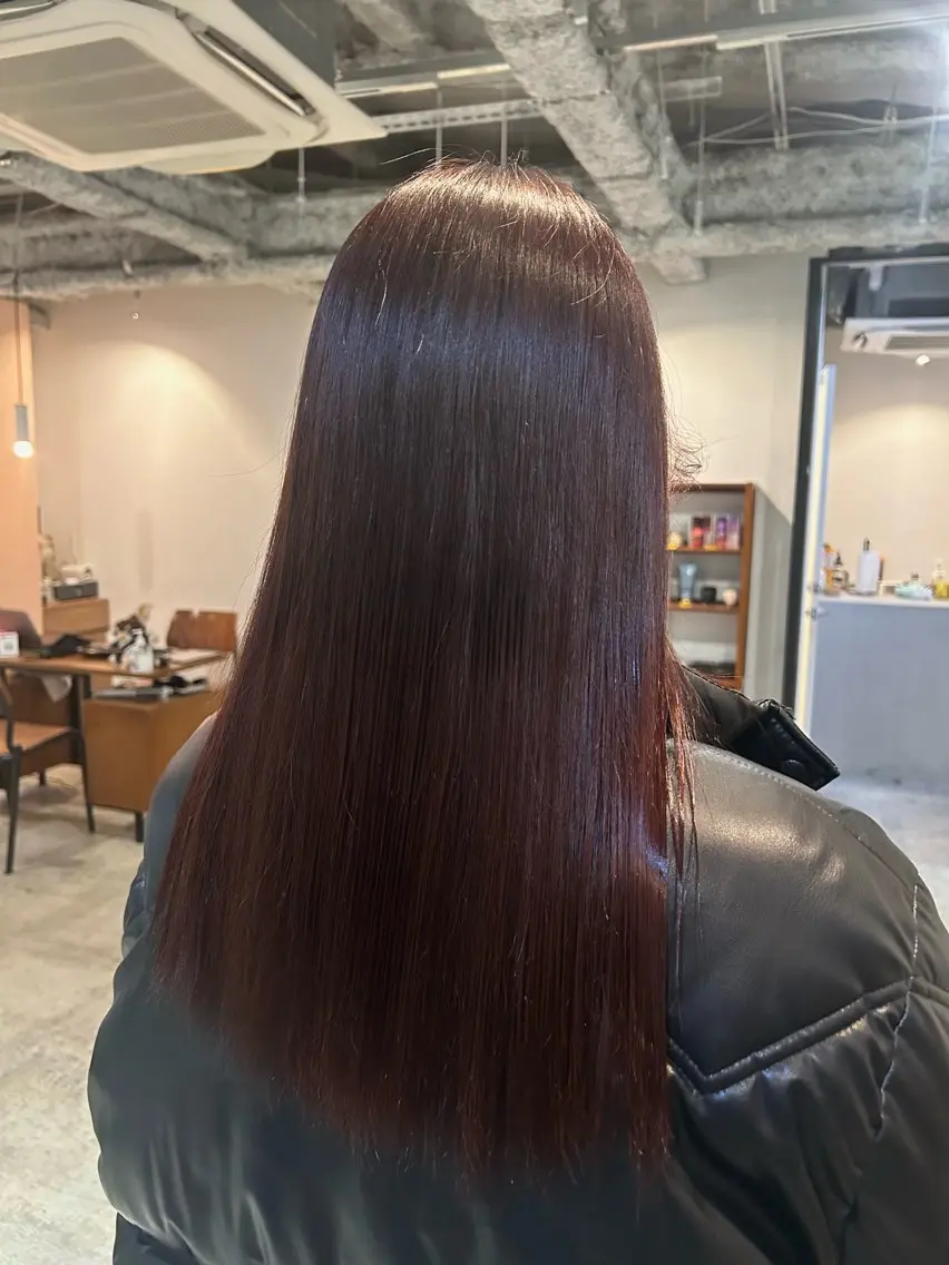 ロング カラー ヘアアレンジ ヘアカラー 🎀suzuna 透明感colorのヘアスタイル