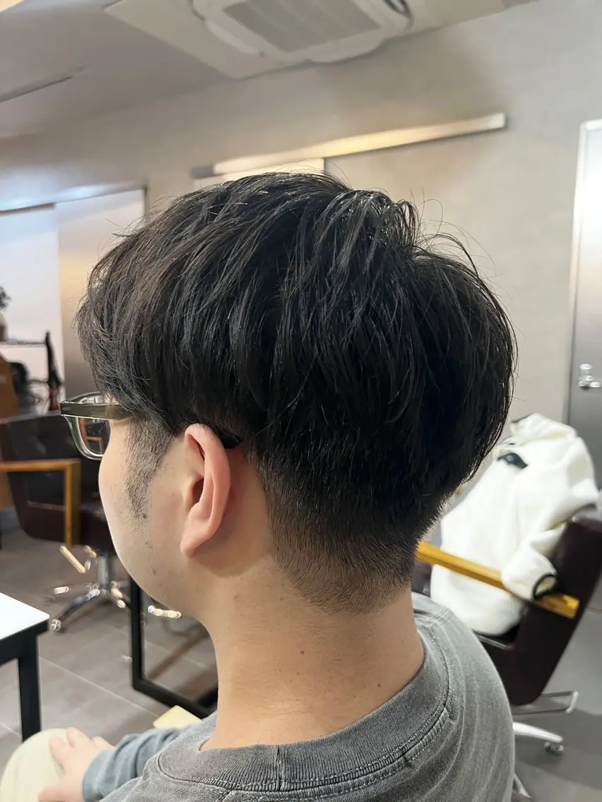 学生カット(中学生、高校生)の写真