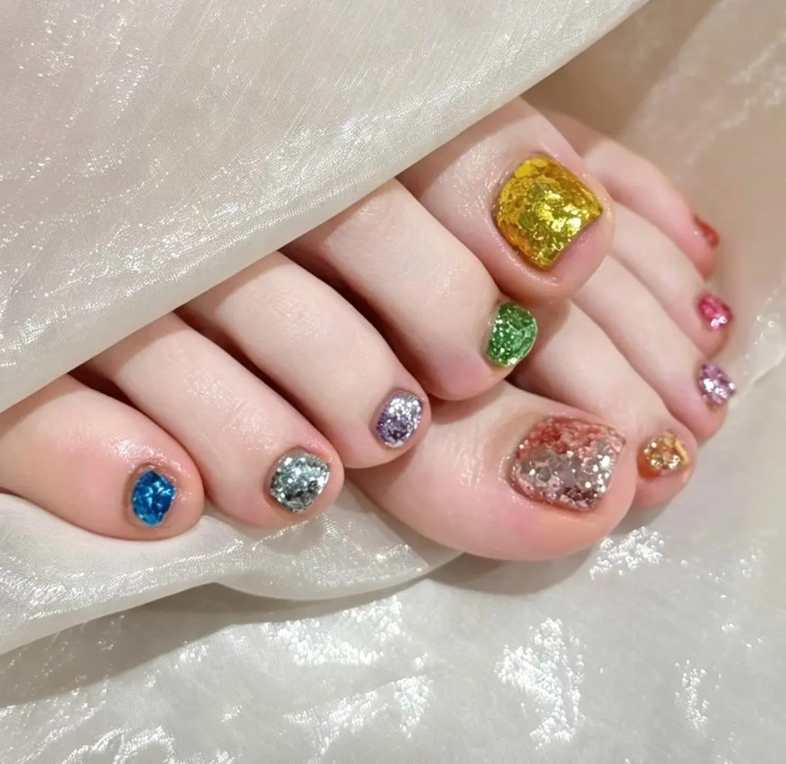 ネイル フットネイル Luvia Ginzaのネイルデザイン