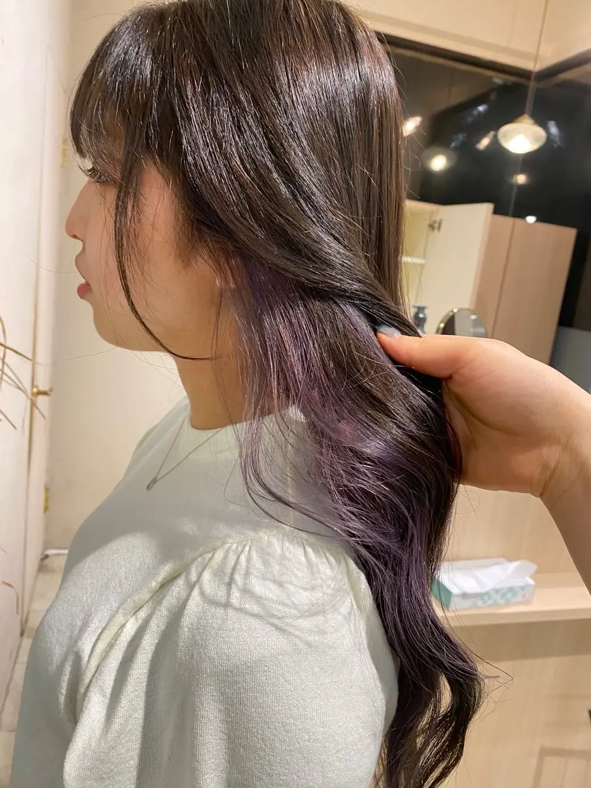 《人気のセットメニュー🌼 》インナーカラー🎨➕カット💇‍♀️➕2STEPトリートメント🧴の写真