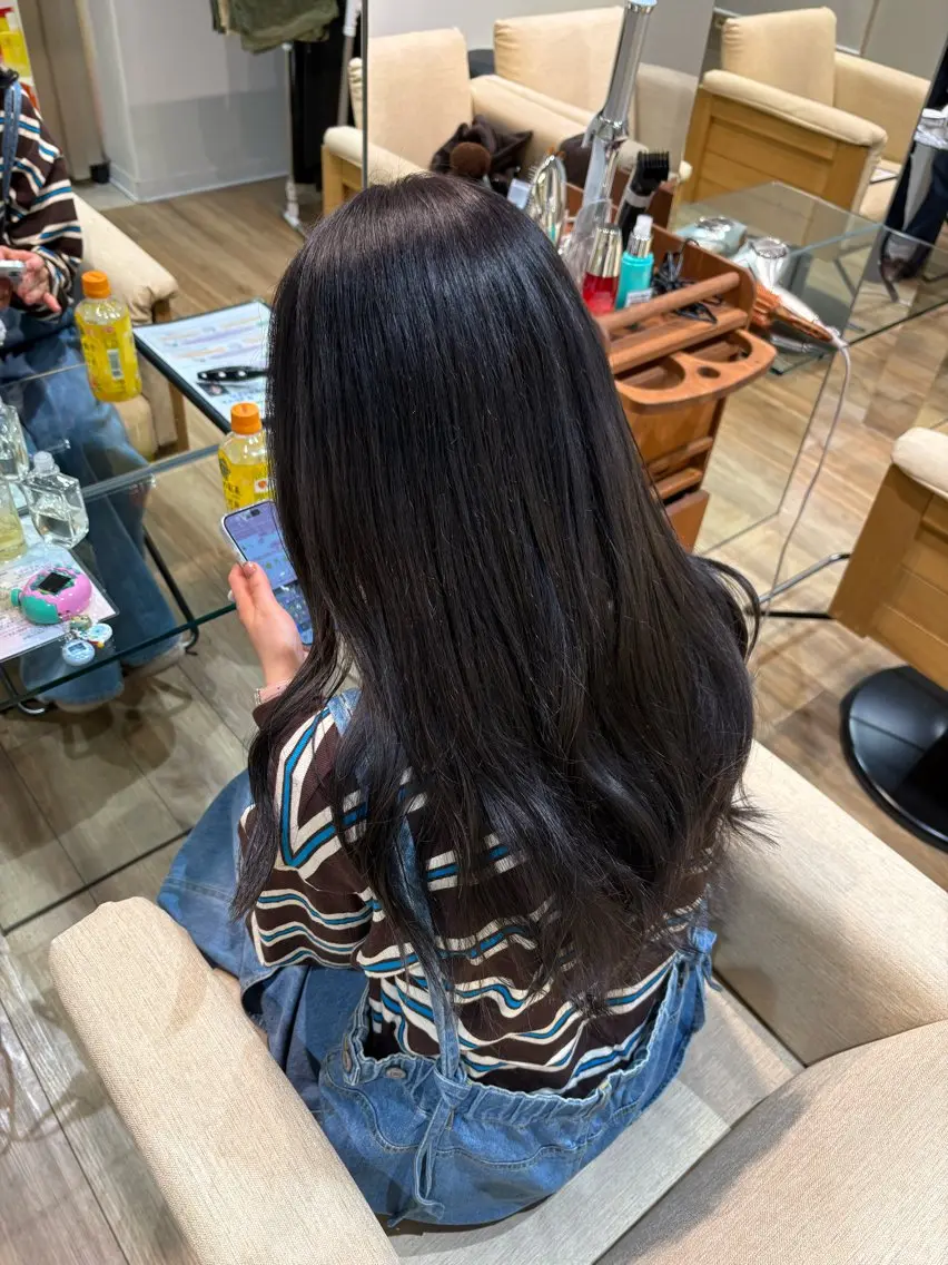 ロング ヘアカラー Mslash マナミのヘアスタイル
